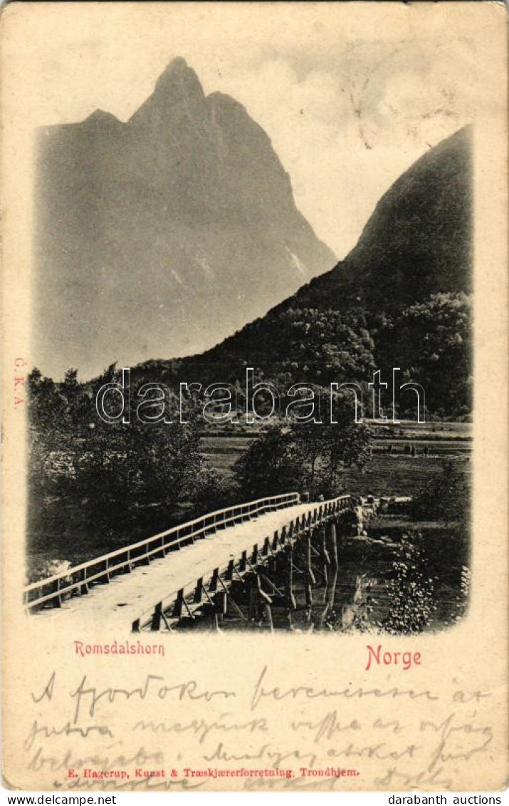 T2/T3 1902 Rauma, Romsdalshorn / Romsdalshornet / Mountain, Bridge (EK) - Zonder Classificatie