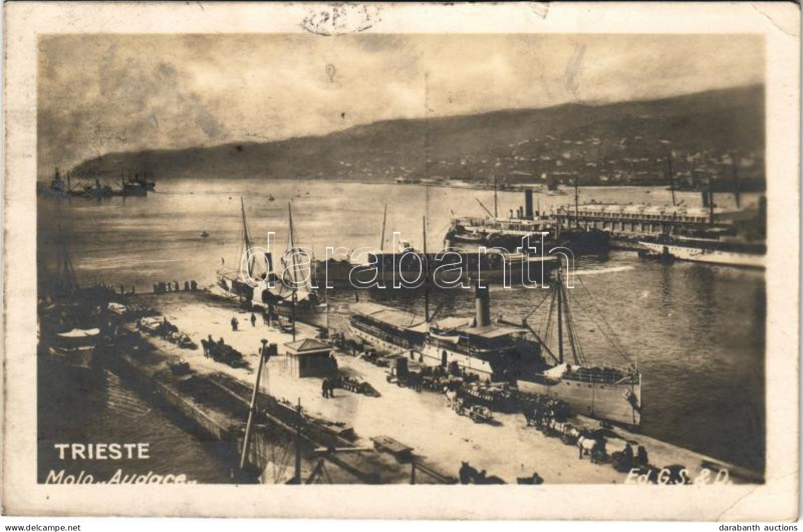 * T2/T3 1921 Trieste, Molo Audace (EK) - Unclassified