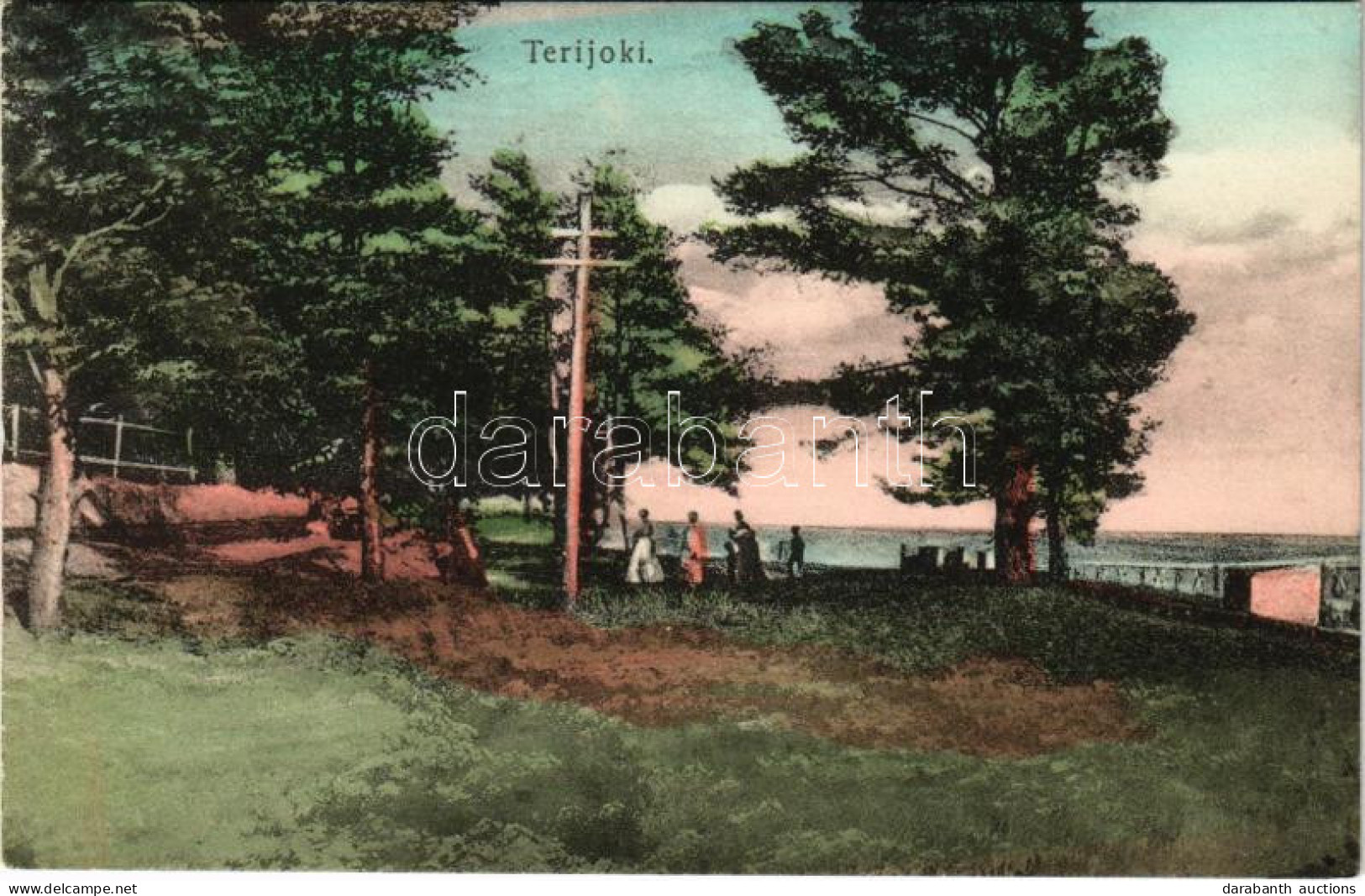 ** T1 Zelenogorsk, Terijoki; Beach. Part Of Finland From 1917 To 1944 - Zonder Classificatie