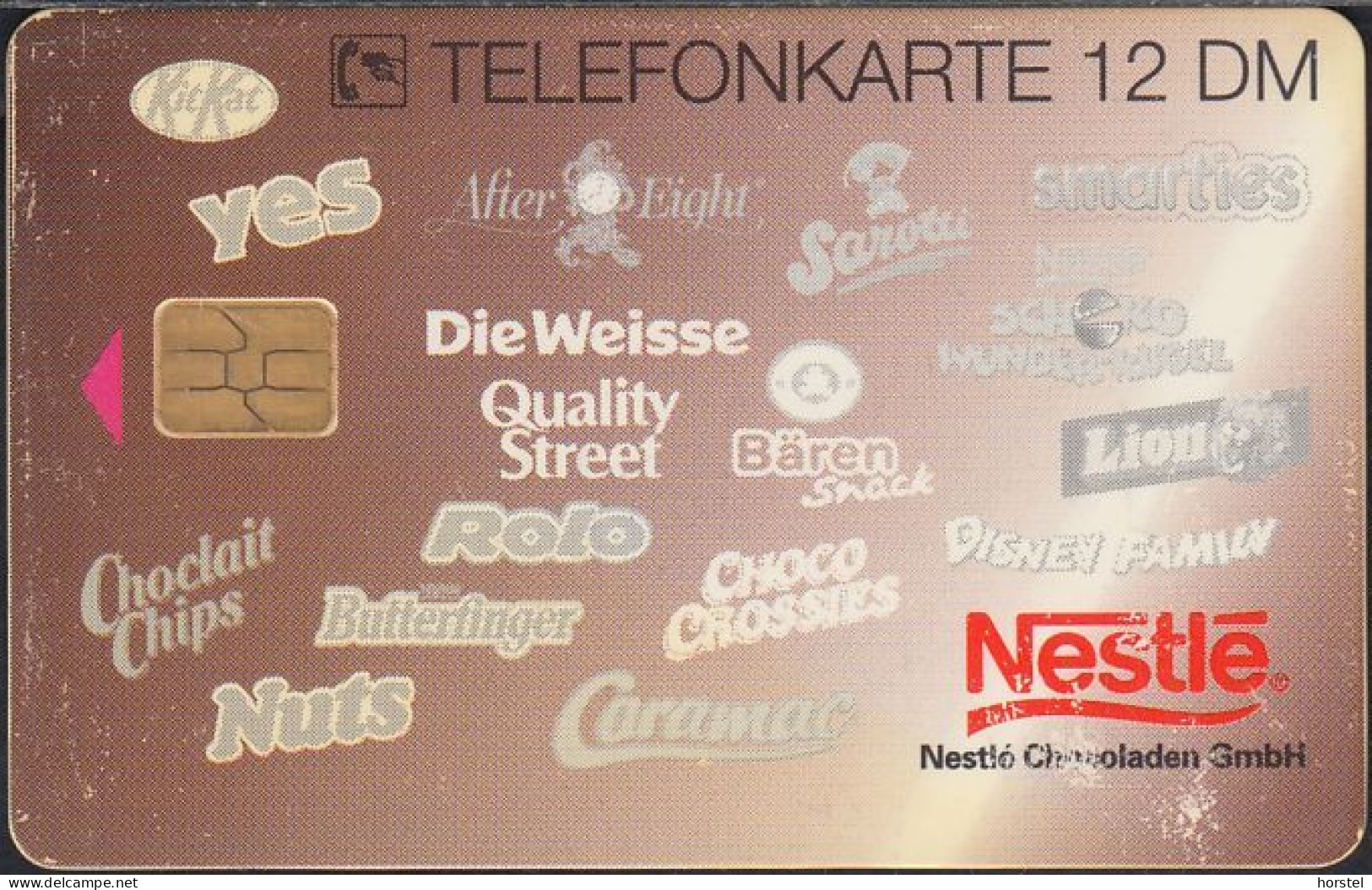 GERMANY O117/97 NESTLE Chocoladen GmbH - Nuts - Yes - After Eight - Smarties - O-Serie : Serie Clienti Esclusi Dal Servizio Delle Collezioni