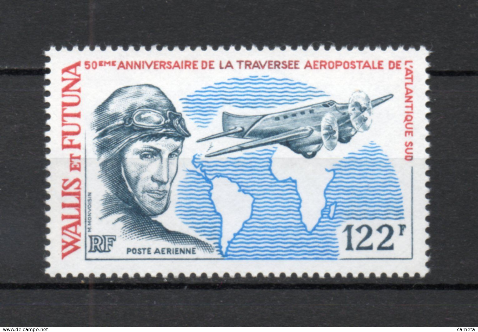 WALLIS ET FUTUNA PA  N° 104   NEUF SANS CHARNIERE COTE 5.00€    MERMOZ AVIATEUR AVION - Ungebraucht