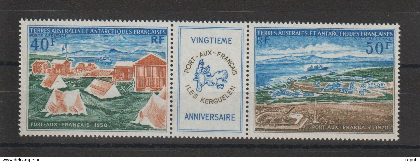 TAAF 1971 Port Aux Français PA 26A ** MNH - Airmail