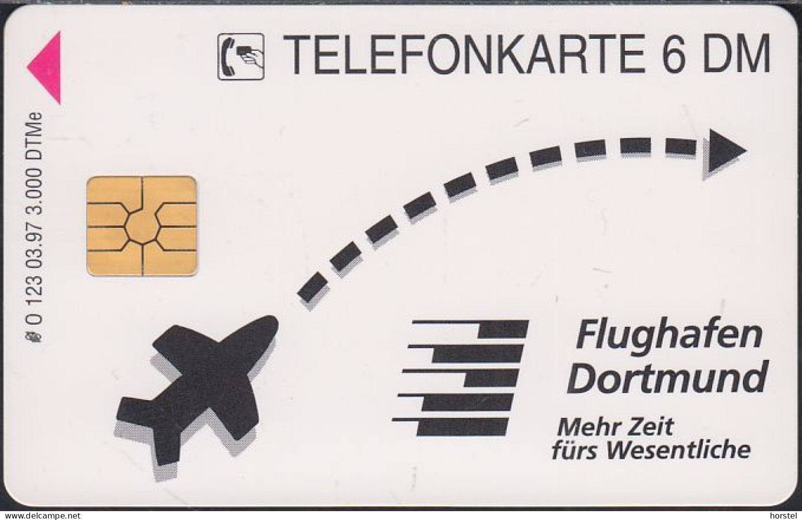 GERMANY O123/97 Flughafen Dortmund - Airport - O-Reeksen : Klantenreeksen