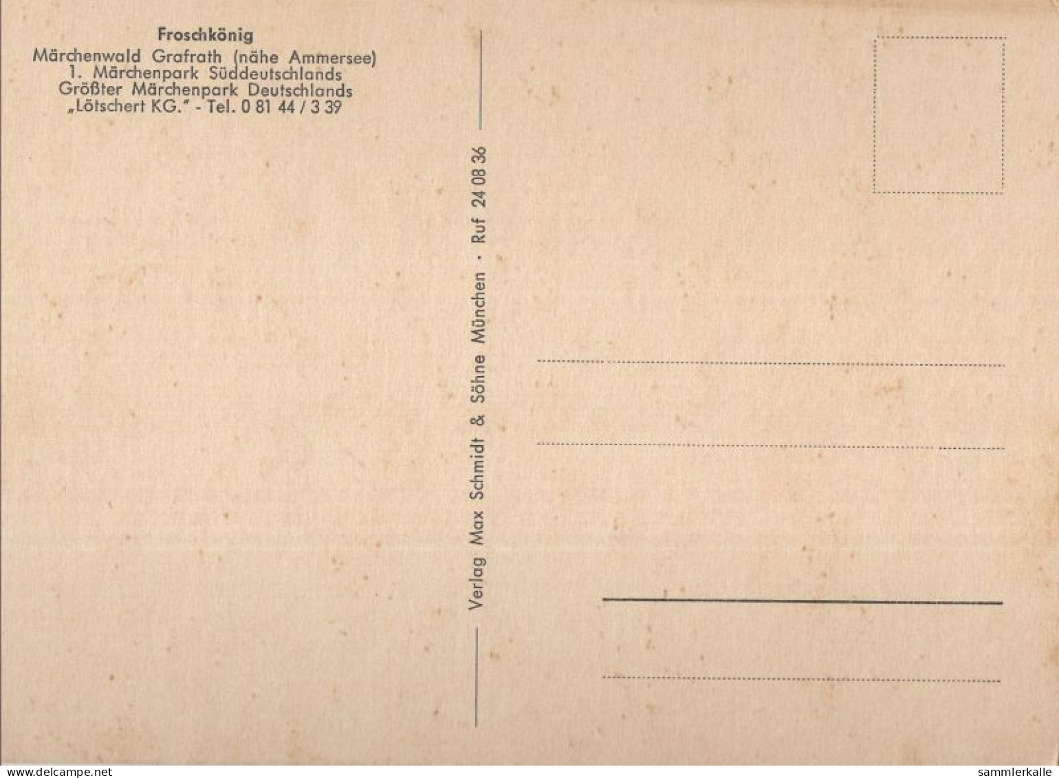 132519 - Grafrath, Amper - Märchenwald, Froschkönig - Fuerstenfeldbruck