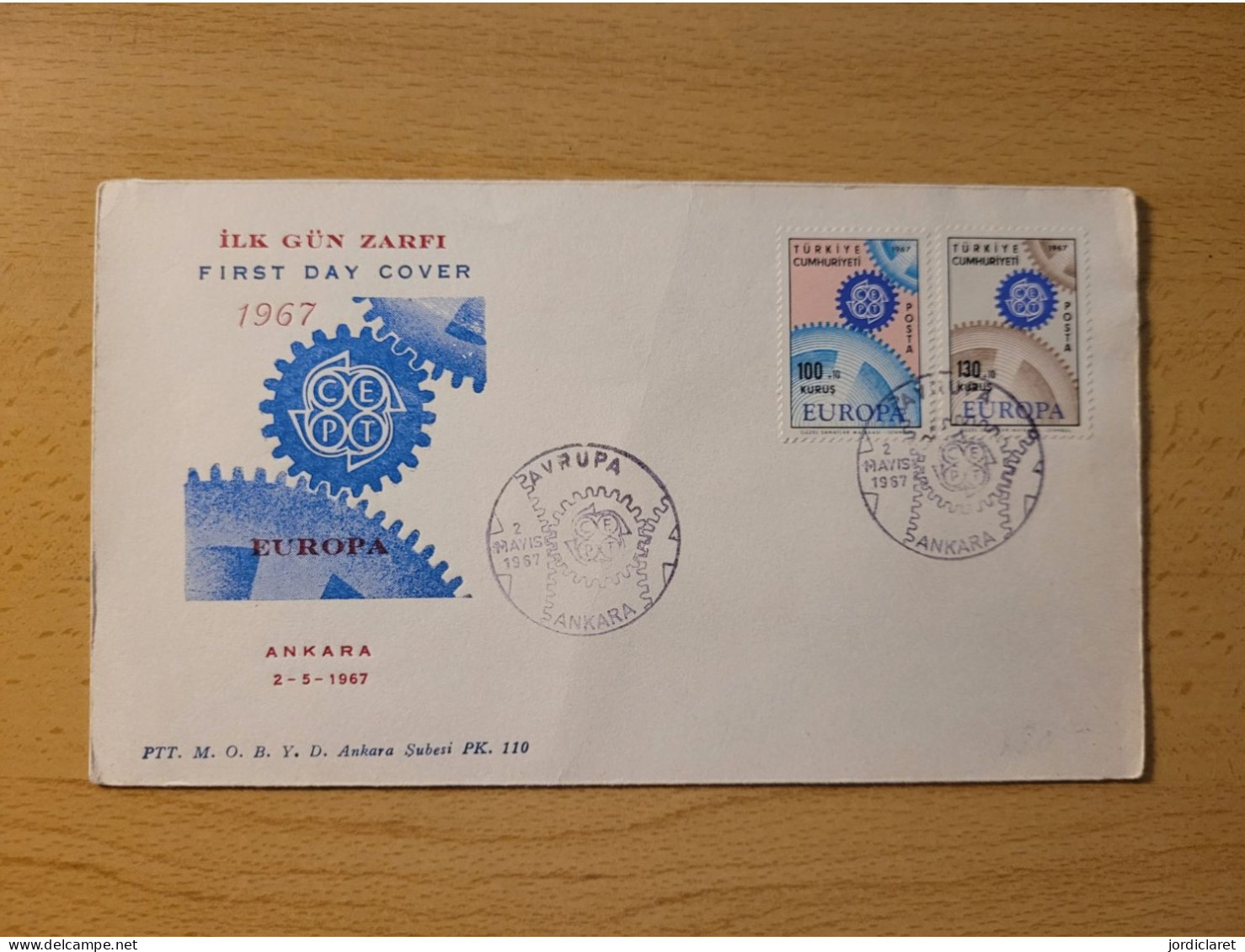 FDC 1967 EUROPA - FDC