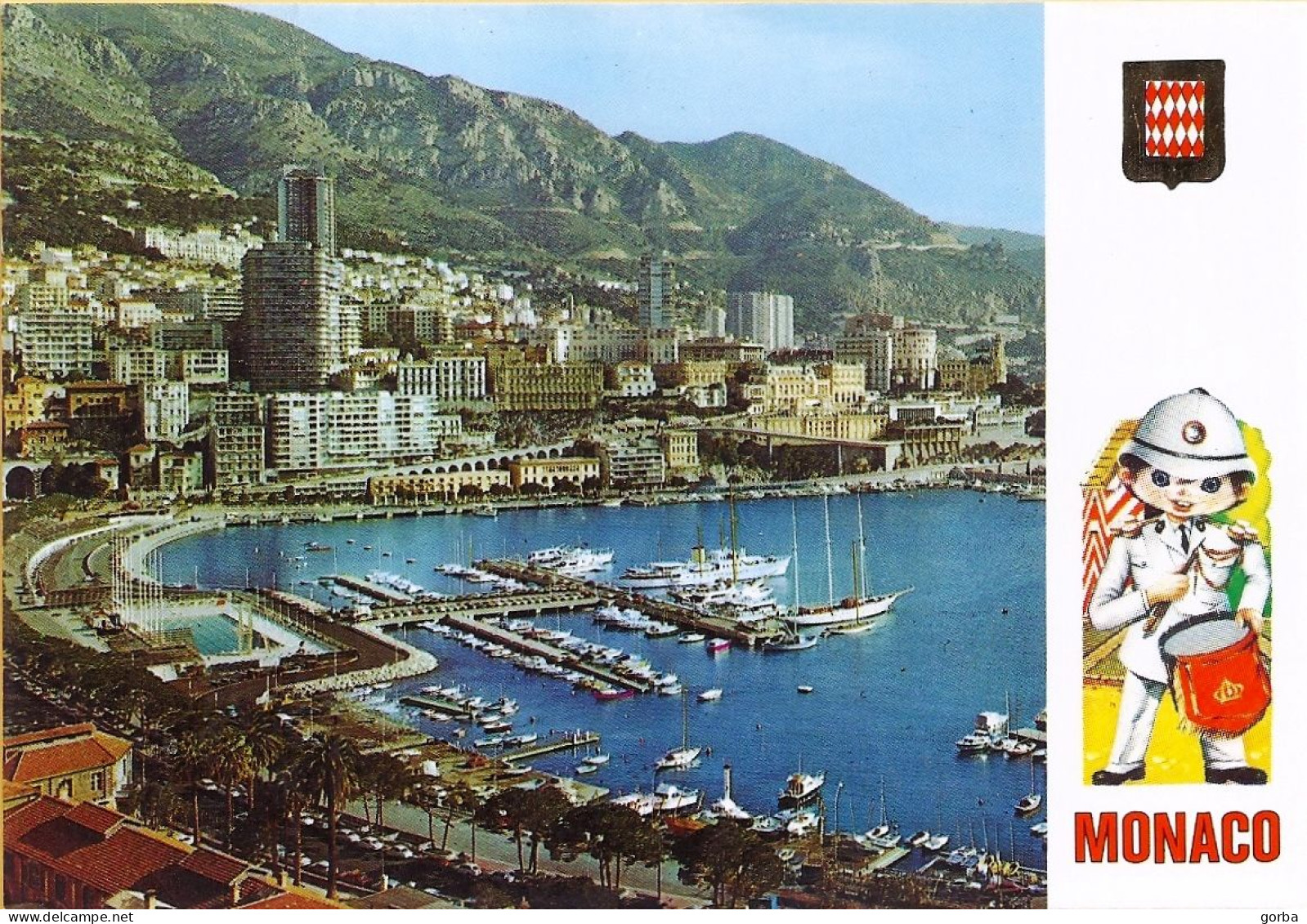 *CPM - MONACO -  Le Port, La Piscine Et Monté-Carlo - Porto