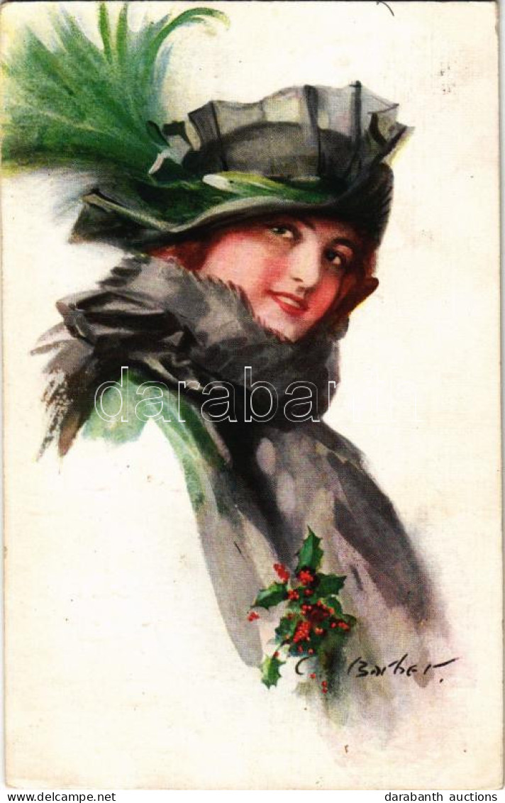 T2/T3 1914 Lady Art Postcard. The Carlton Publishing Co. Series No. 712/2. S: Barber (EK) - Sin Clasificación