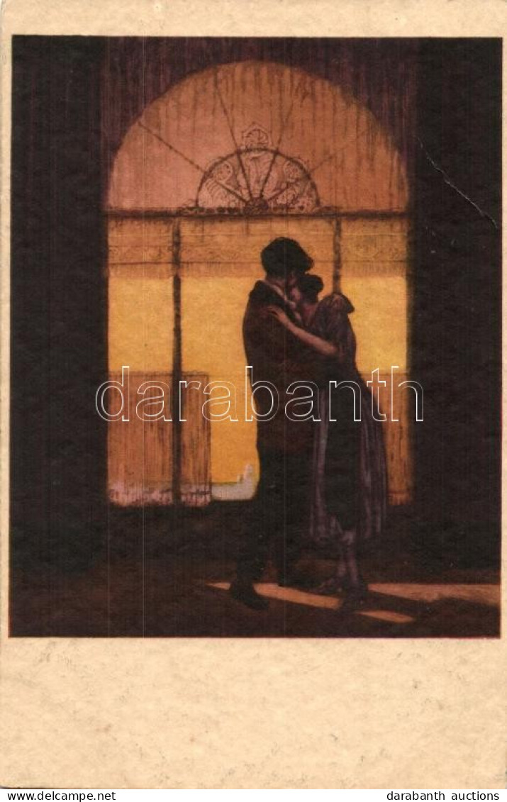 T3 Romantic Italian Art Postcard, Italien Gavur No. 1786 (EB) - Zonder Classificatie