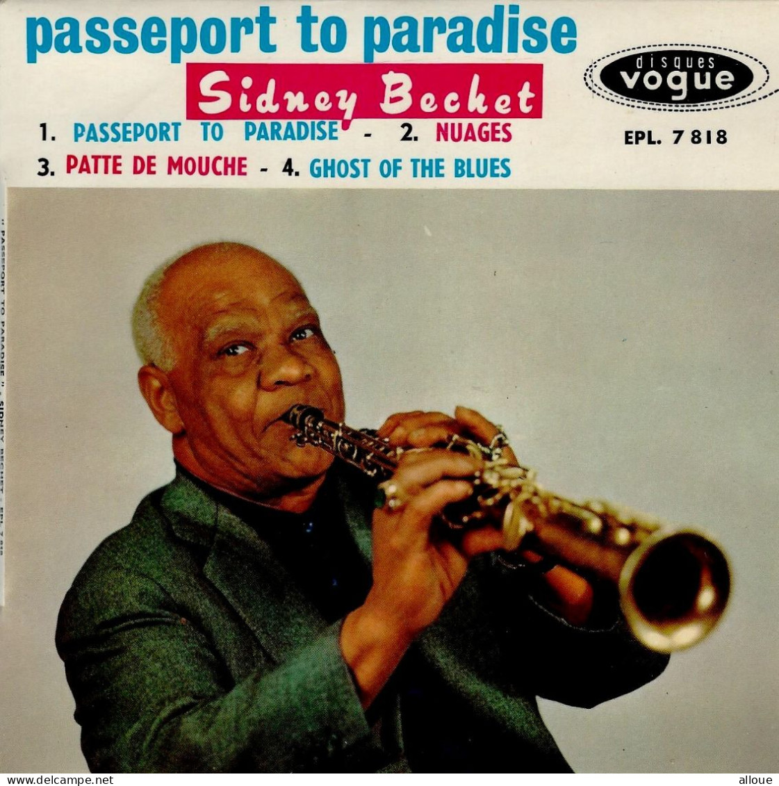 SIDNEY BECHET - PASSEPORT TO PARADISE - FR EP - PASSEPORT TO PARADISE + 3 - Jazz