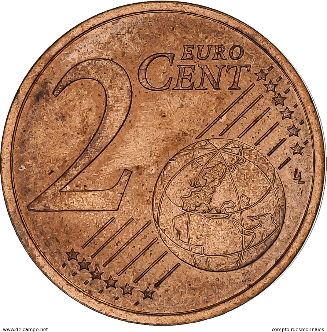 France, 2 Euro Cent, 2001, Paris, SUP, Cuivre Plaqué Acier, KM:1283 - Frankreich