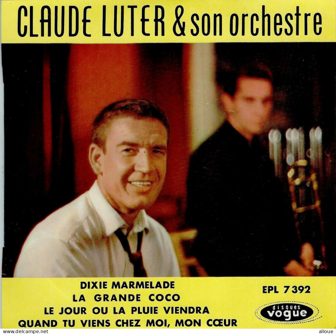 CLAUDE LUTER ET SON ENSEMBLE - FR EP - DIXIE MARMELADE + 3 - Jazz