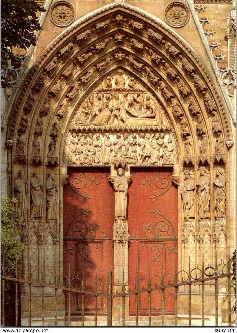 28-3-2024 (4 Y 16) France - Cathédrale Notre Dame De Paris (before Fire...) Portail Sud Du Transept - Chiese E Cattedrali