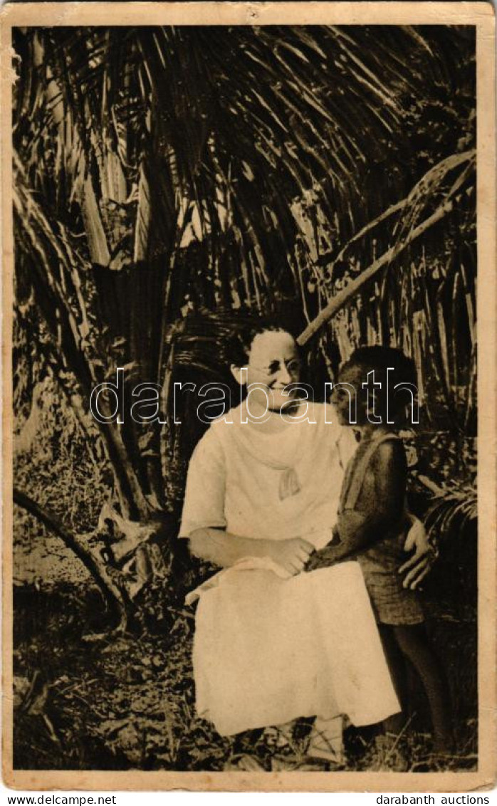 ** T2/T3 Molnár Mária, Misszionáriusnő A Kis Pistával Pitilu Szigetén (Pápua Új-Guinea) (EK) - Non Classés