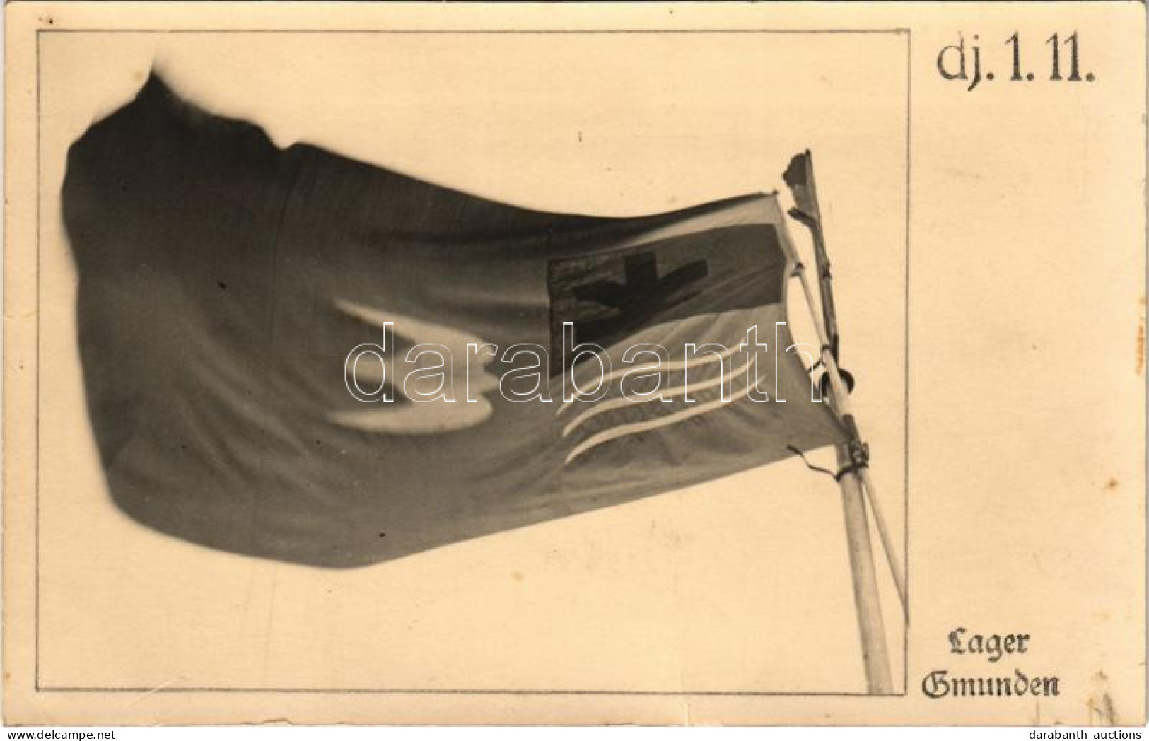 * T2/T3 Lager Gmunden Dj. 1. 11. - Flagge (fa) - Non Classés