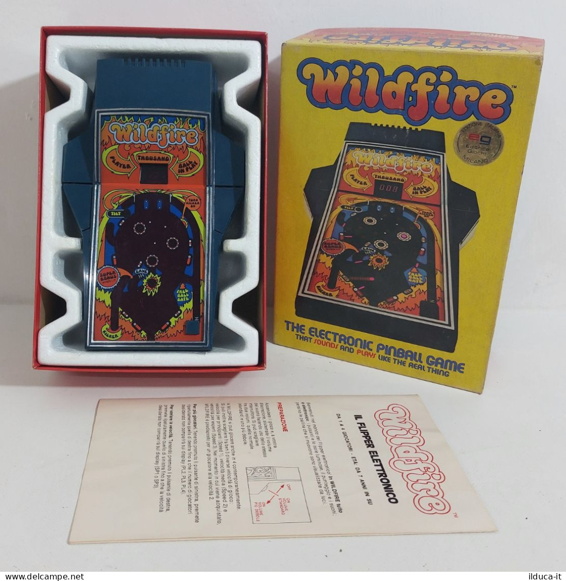 64144 Electronic Pinball Game - Wildfire - Parker Brothers EG - Videogiochi Arcade