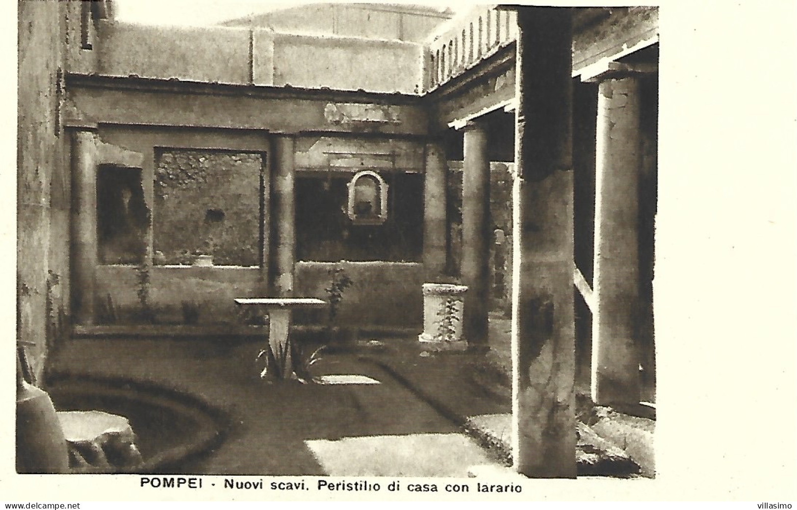 Campania - Pompei - Nuovi Scavi - Peristilio Di Casa Con Larario - N.V. - Pompei