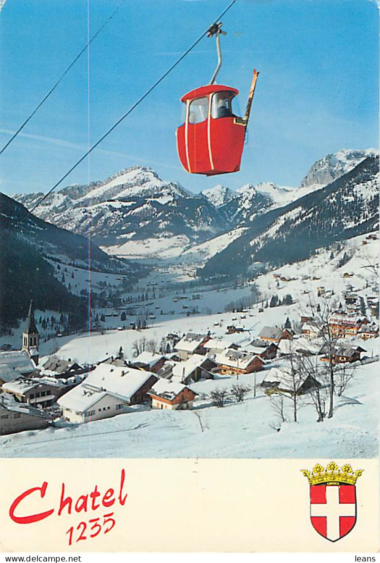 CHATEL - Téléphérique De Super-Chatel - Vue Générale  - Châtel