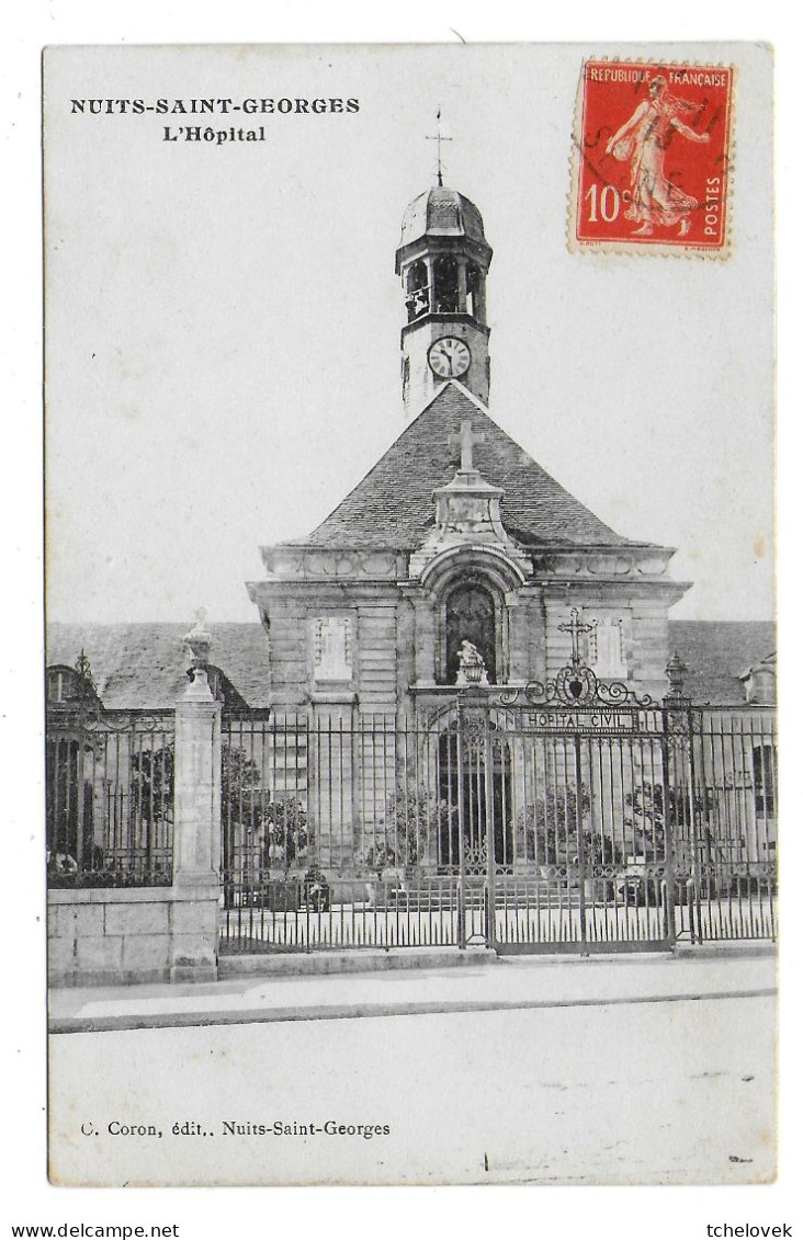 (21). Nuits Saint Georges (1) 1913 L' Hôpital - Nuits Saint Georges