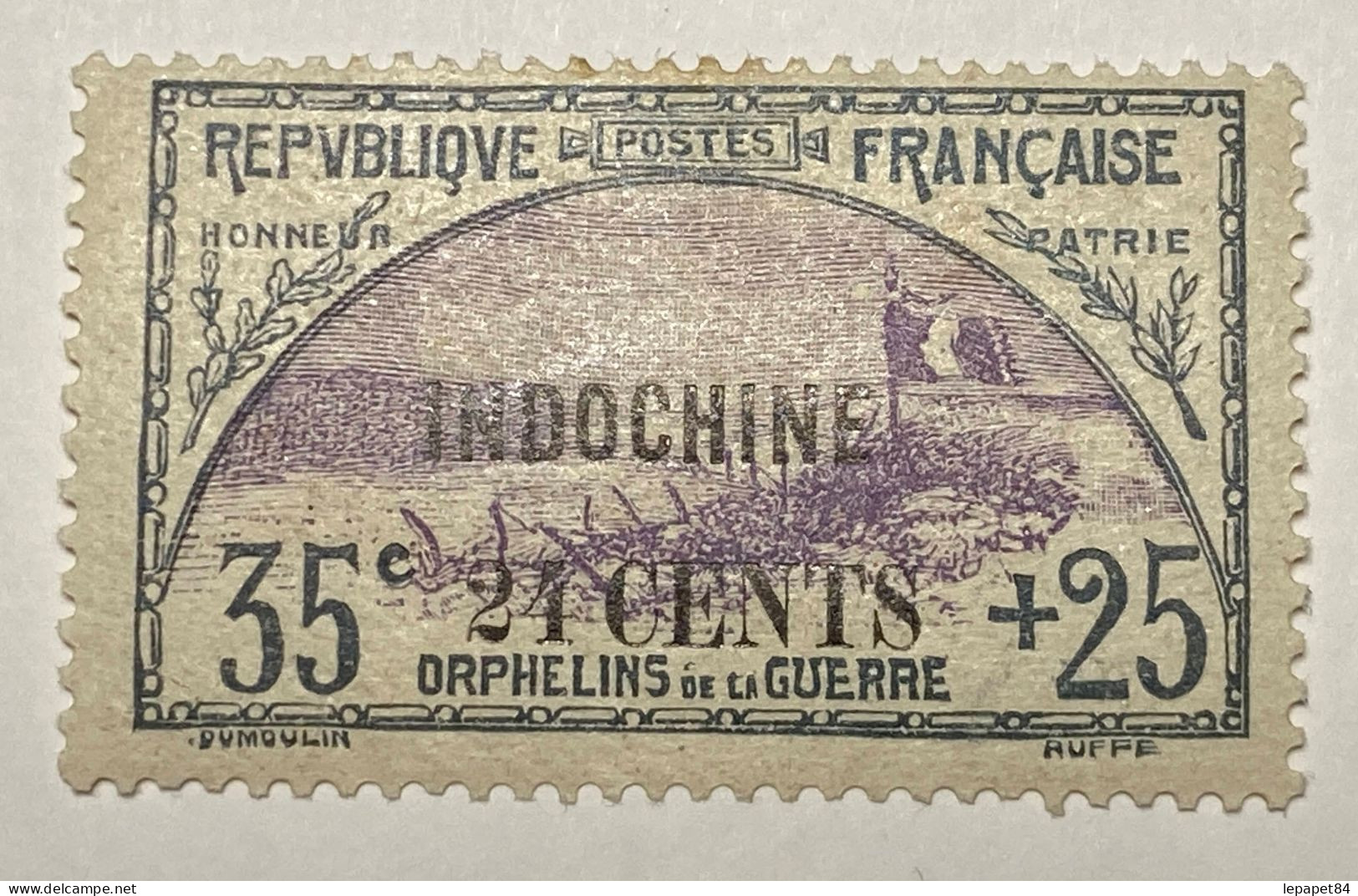 YT N° 92 Neuf* Gomme D'origine - Unused Stamps