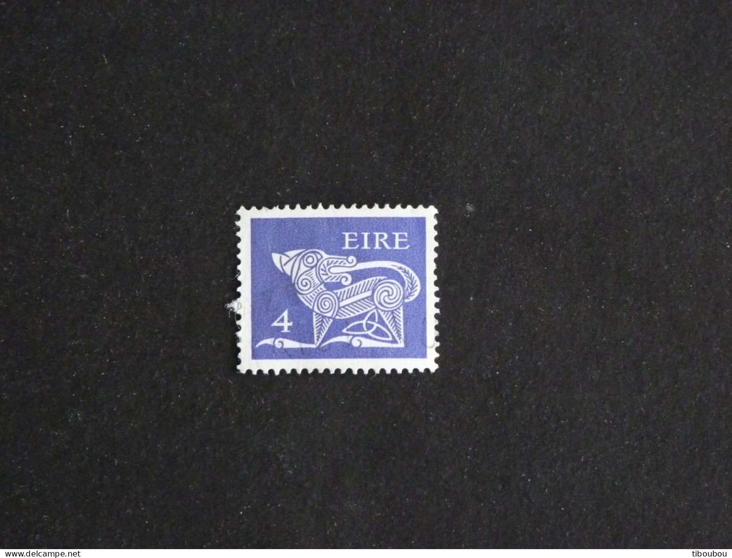 IRLANDE IRELAND EIRE YT 259 OBLITERE - CHIEN STYLISE BROCHE ANCIENNE - Used Stamps