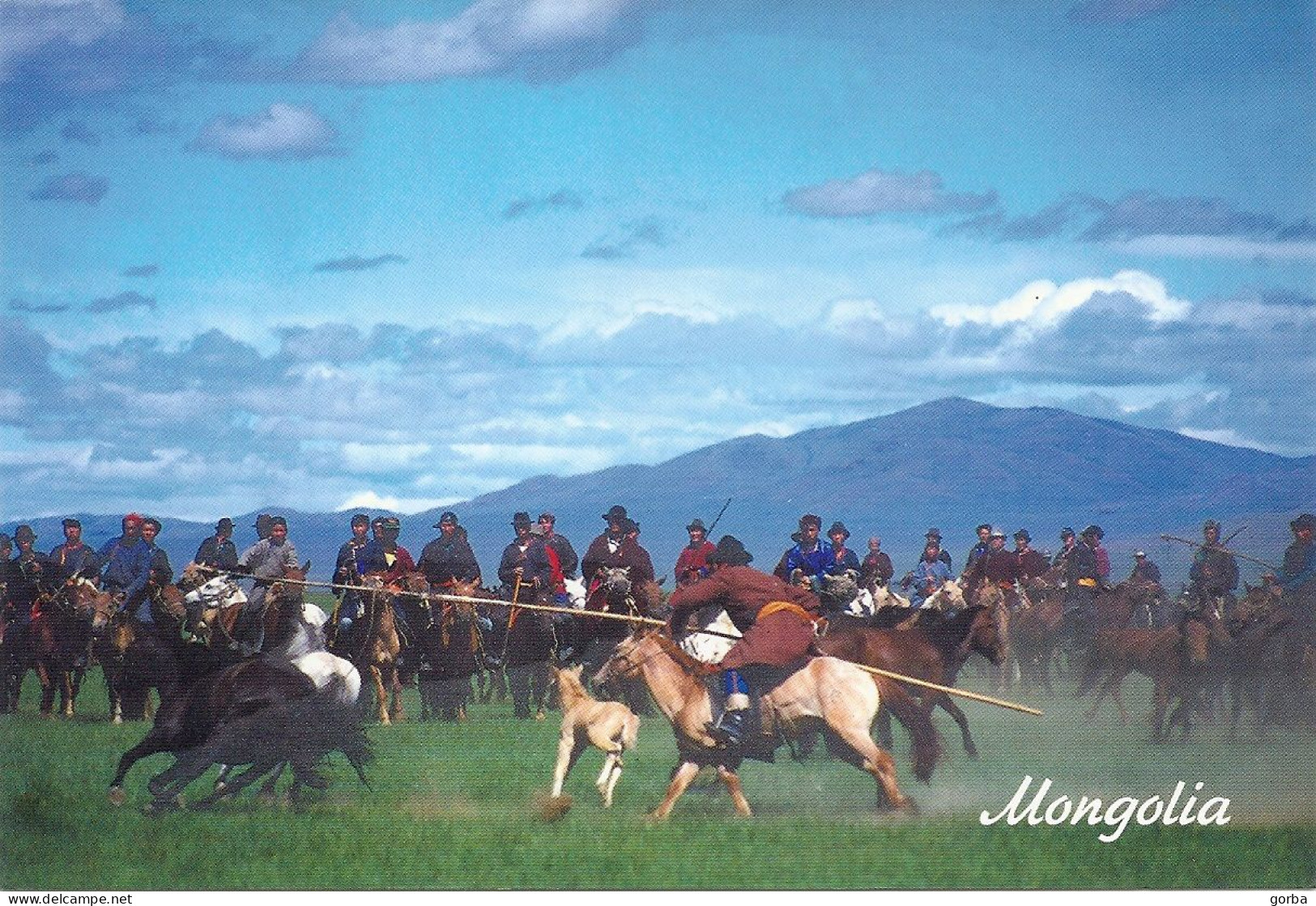 *CPM - MONGOLIE -  Horsemen - Cavaliers - Mongolië