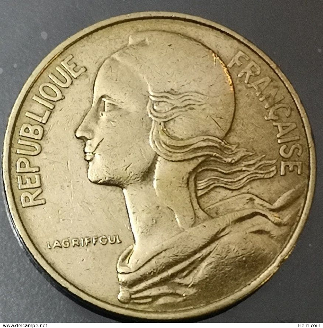 Monnaie France - 1984 - 10 Centimes Marianne Cupro-aluminium - 10 Centimes