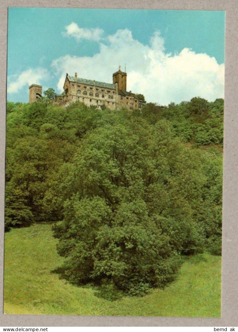 013# BRD - 8  Color - AK:  Eisenach - Ansichten der Wartburg (alle im Bild)