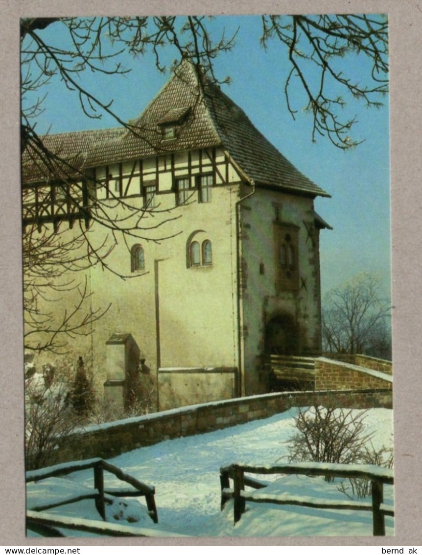 013# BRD - 8  Color - AK:  Eisenach - Ansichten der Wartburg (alle im Bild)