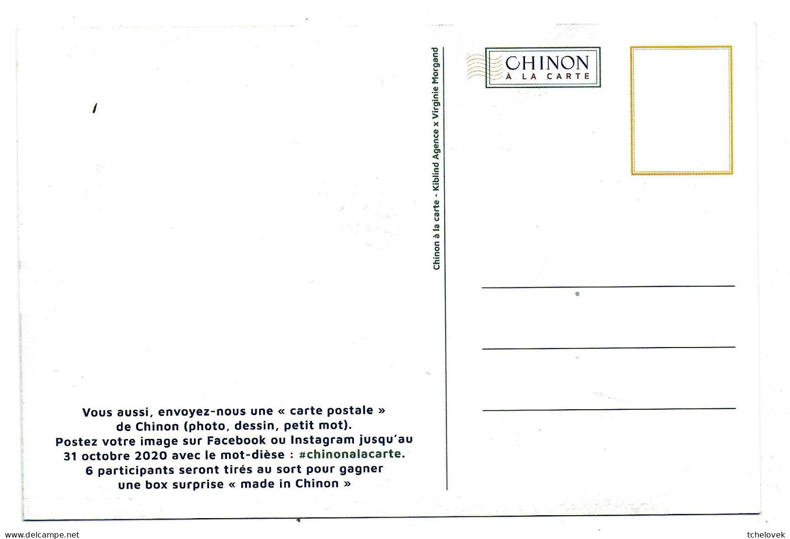 (37). Chinon. Chateau - Chinon