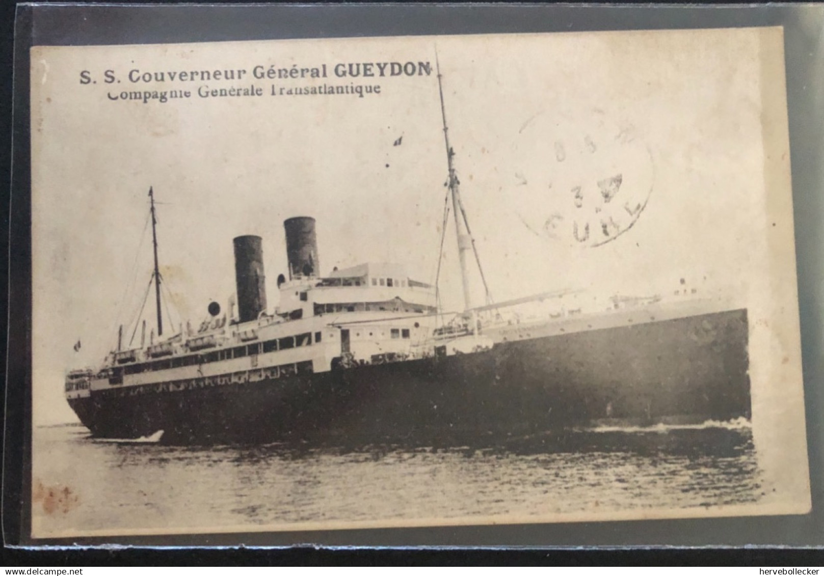 Paquebot S.S Gouverneur Général Gueydon - Fotos