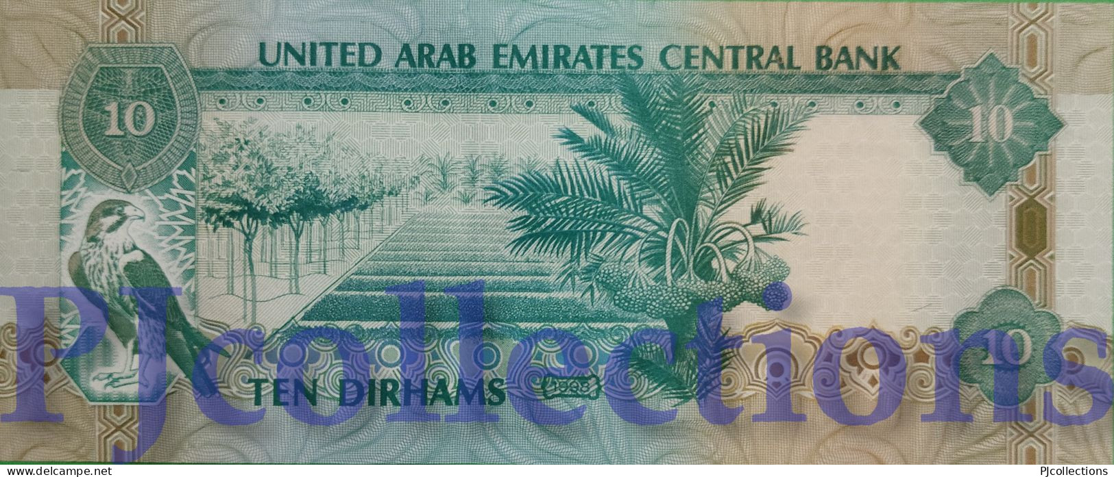 UNITED ARAB EMIRATES 10 DIRHAMS 1998 PICK 20a UNC - Emirati Arabi Uniti