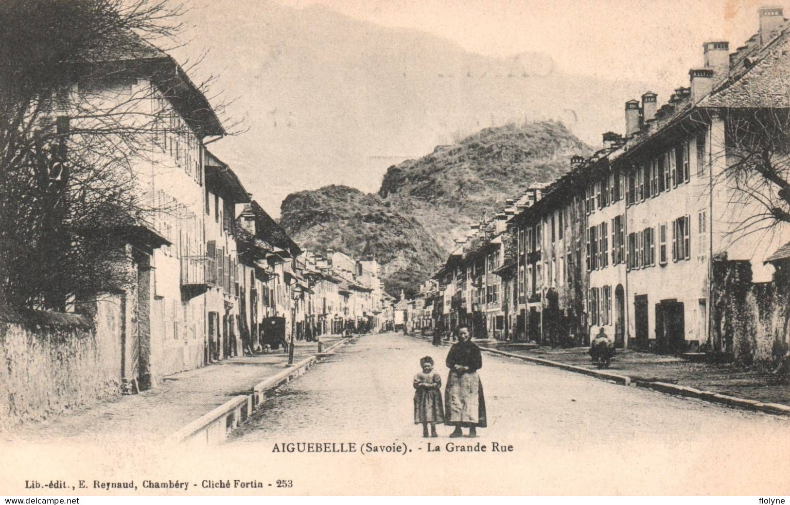 Aiguebelle - La Grande Rue - Villageois - Aiguebelle