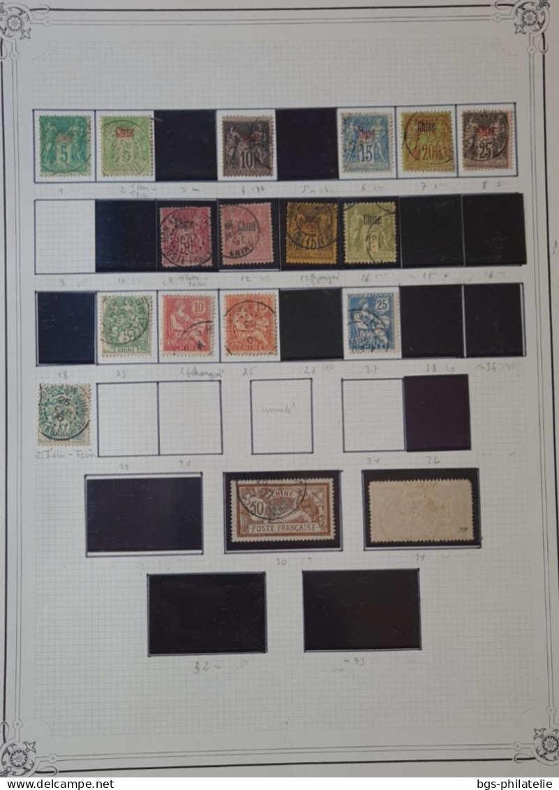 CHINE , Collection De Timbres Neufs Et Oblitérés. - Collections (without Album)