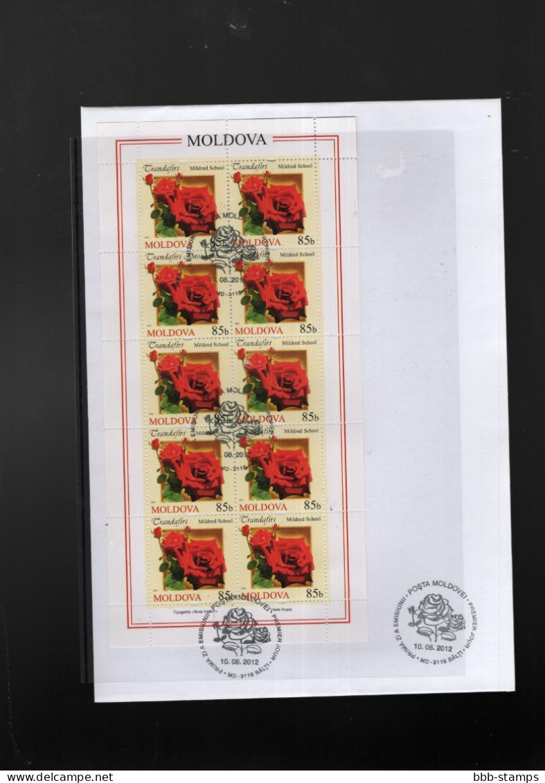 Moldawien Michel Cat.No. FDC Sheet 805/808 - Moldavia