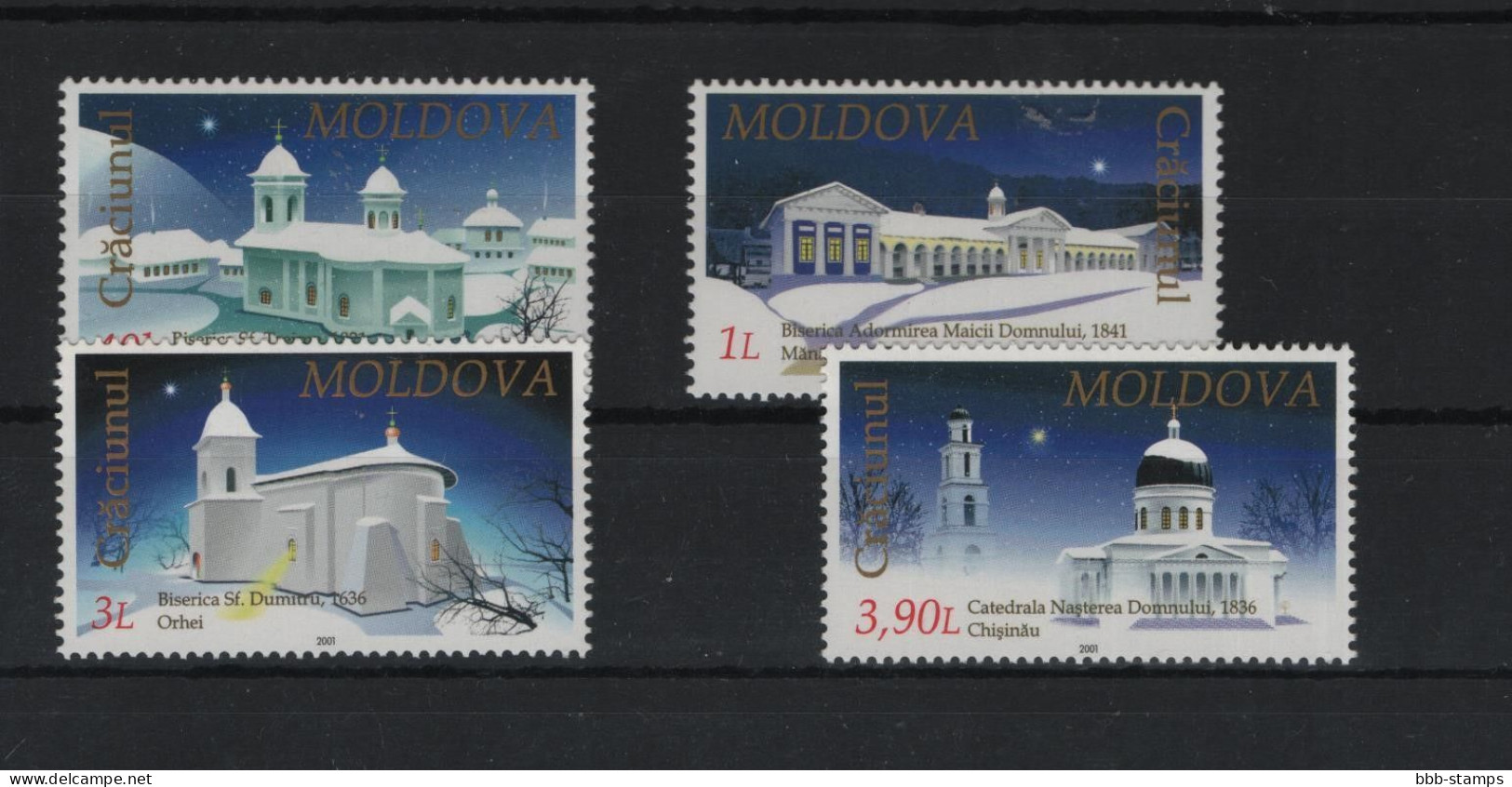 Moldawien Michel Cat.No. Mnh/**  416/419 - Moldavië