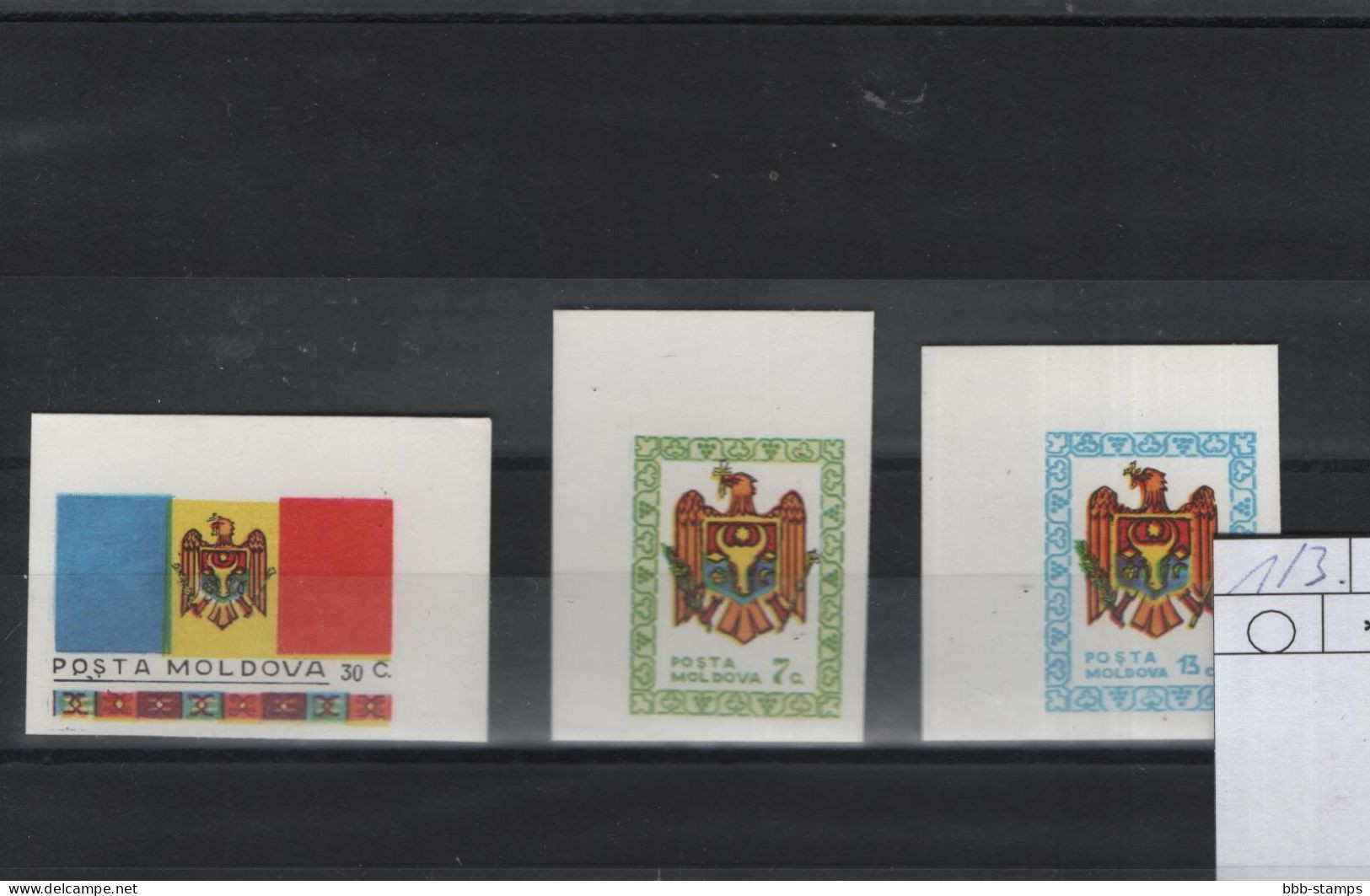 Moldawien Michel Cat.No. Mnh/** 1/3 - Moldova