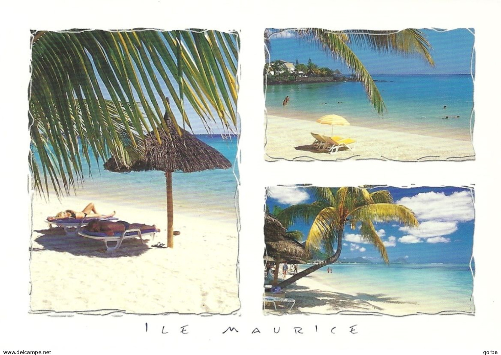 *CPM - MAURICE - Les Plages - Multivues - Mauricio