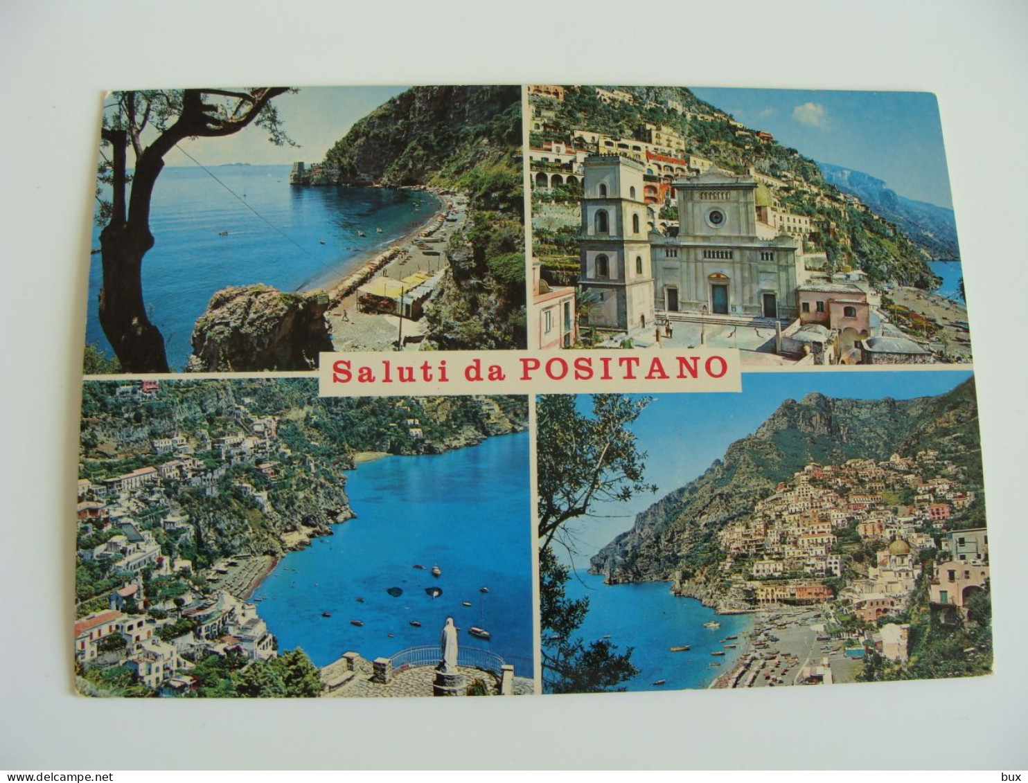 SALUTI DA  POSITANO  - SALERNO    CAMPANIA  NON   VIAGGIATA  COME DA FOTO - Salerno