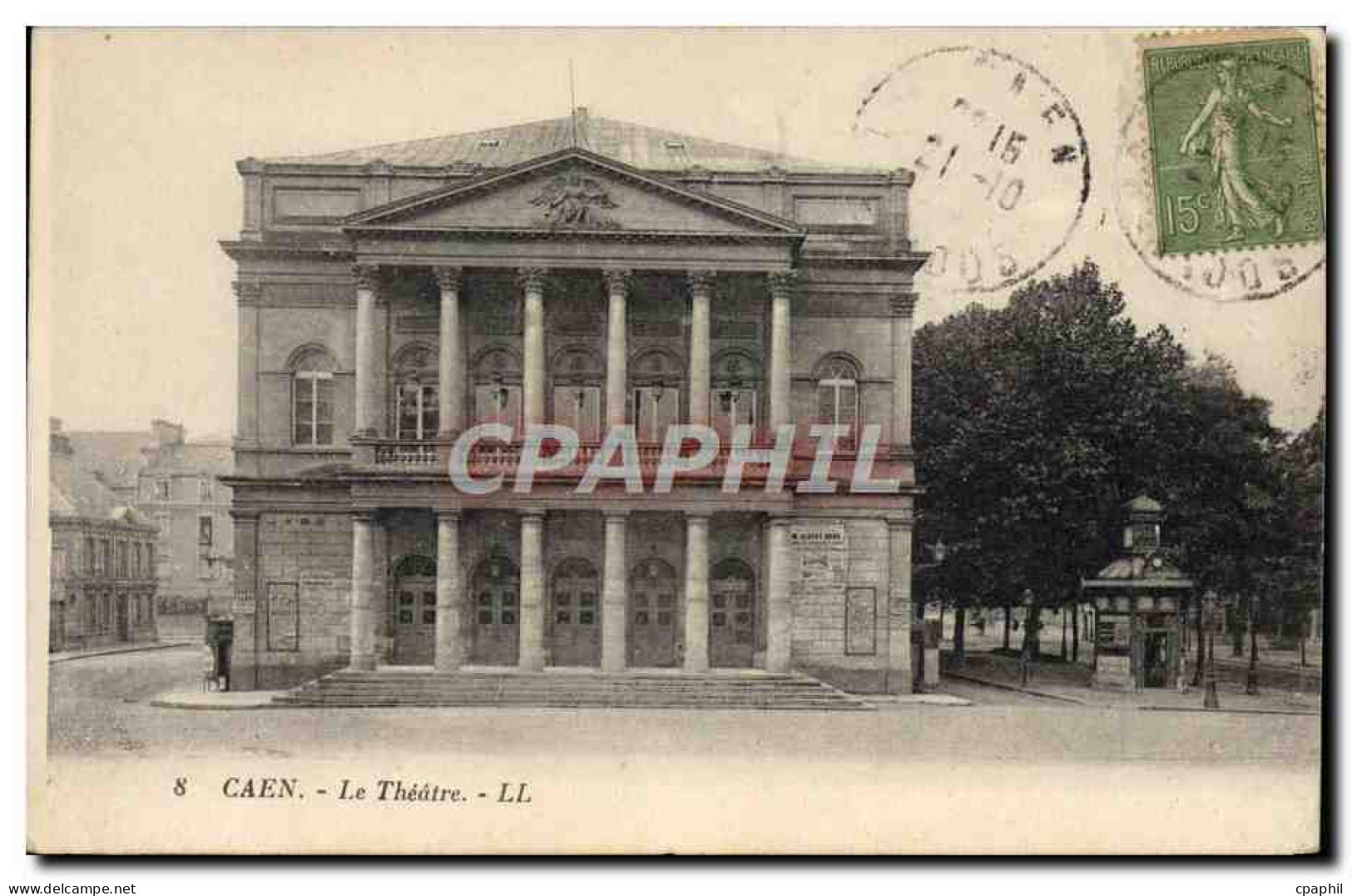 CPA Caen Le Theatre  - Teatro
