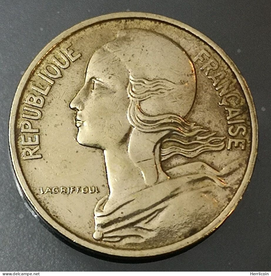 Monnaie France - 1967 - 10 Centimes Marianne Cupro-aluminium - 10 Centimes