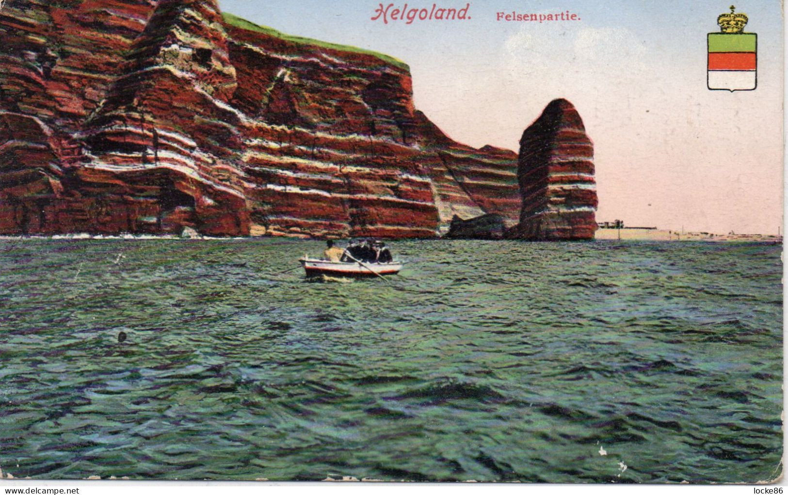 #10008 Helgoland - Felsenpartie, 1926 - Helgoland