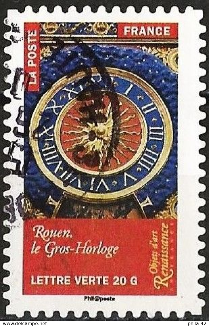 France 2014 - Mi 5959 - YT Ad 1022 ( Artwork Of The Renaissance ) Cachet Rond - Used Stamps