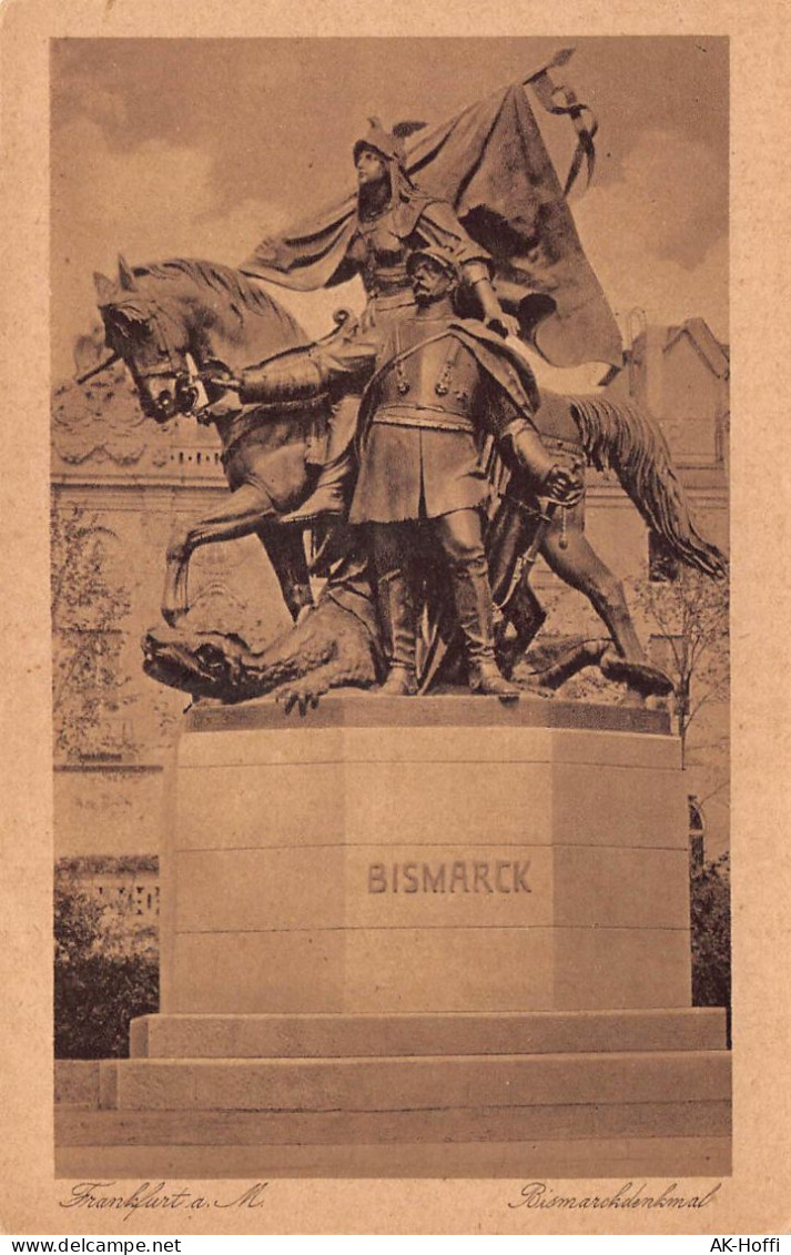 Frankfurt A. M., Bismarckdenkmal - Frankfurt A. Main
