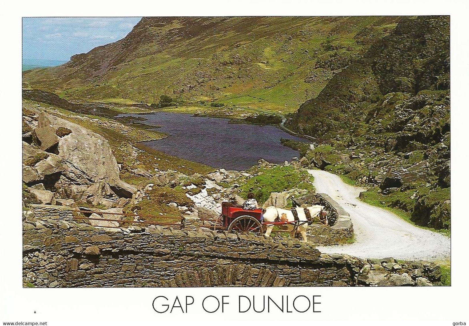 *CPM - IRLANDE - GAP Of DUNLOE - Attelage - Kerry