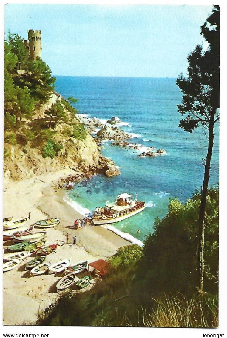 EL MAGICO RINCON DE LA " LA CALETA " / THE MAGIC CORNER OF "LA CALETA".-  LLORET DE MAR - GIRONA.- ( CATALUNYA ) - Gerona