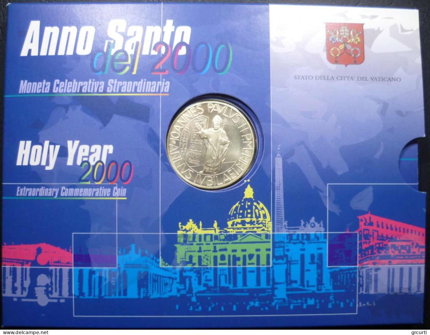 Vaticano - 2.000 Lire 2000 - Anno Santo Del 2000 - Gig. 341 - KM# 313 - Vaticano (Ciudad Del)