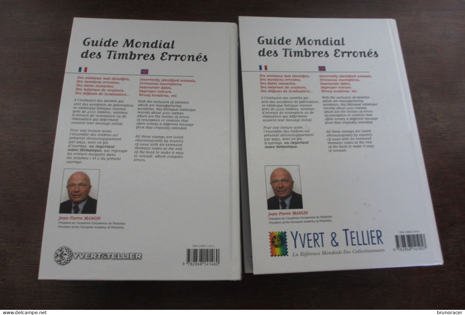 COTALOGUES YVERT & TELLIER TIMBRES ERRONES TOME I & II 1999/2005 TB VOIR SCANS - Frankreich