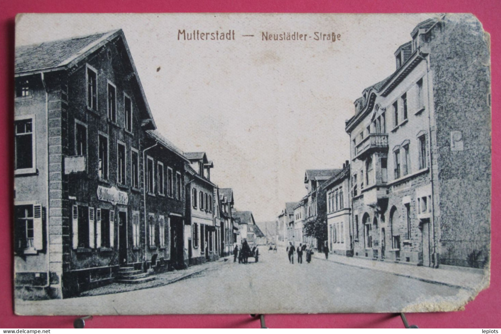 Visuel Pas Très Courant - Allemagne - Mutterstadt - Neustädler Strasse - 1919 - Mutterstadt