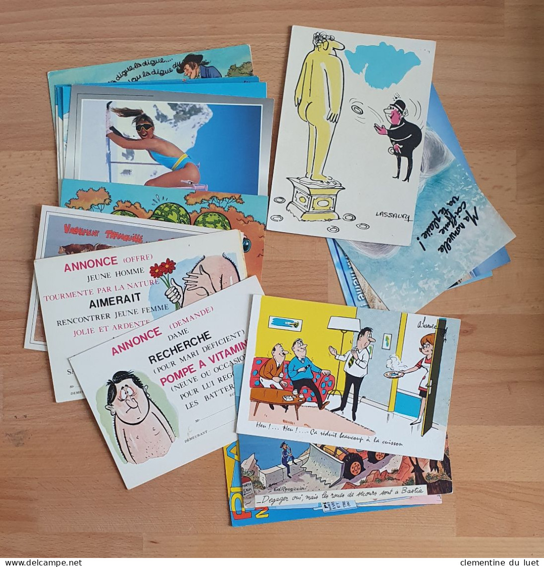 LOT 200 CARTES POSTALES MODERNES SEMI-MODERNES THEME HUMOUR - Humour