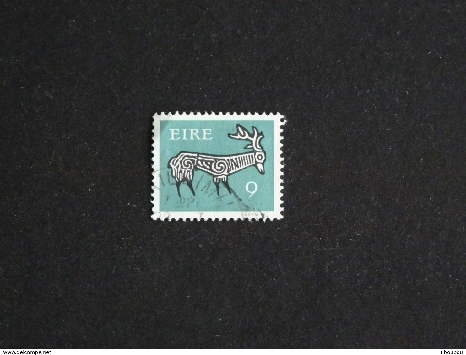 IRLANDE IRELAND EIRE YT 349A OBLITERE - ELAN CERF DEER STAG - Used Stamps